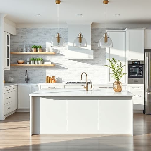 Beautiful butcher block kitchen countertop installation in Sacramento