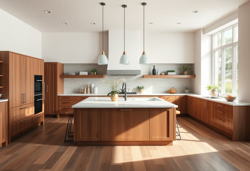 Beautiful kitchen remodel in Sacramento by RCI Integrated Construction One