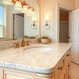 Granite countertop installation