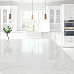 Marble countertop installation