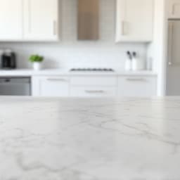 Quartz countertop installation