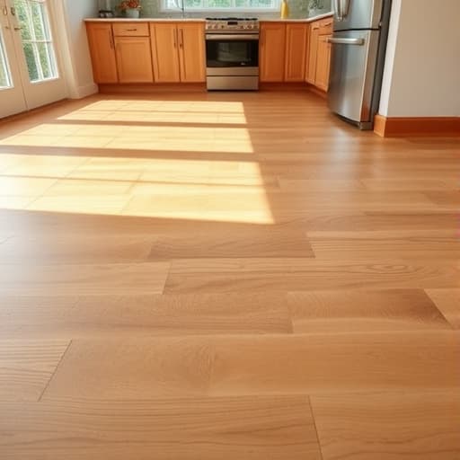 Beautifully installed kitchen floor in a Sacramento home