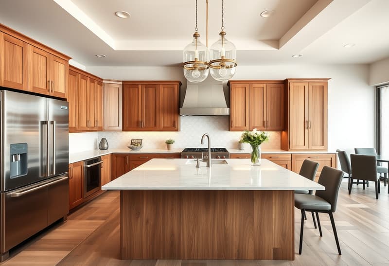 Elegant kitchen remodeling process in Sacramento