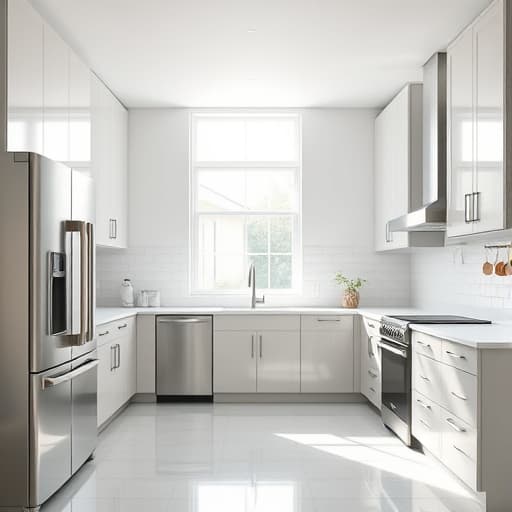 Modern kitchen interior