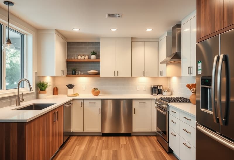Modern kitchen remodel in Sacramento
